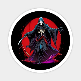 grim reaper skeleton Magnet